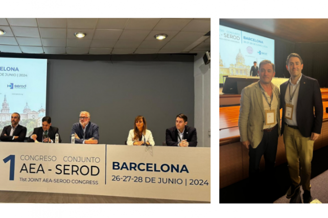 Centro COT presente en el XI Congreso AEA-SEROD 2024 de Barcelona
